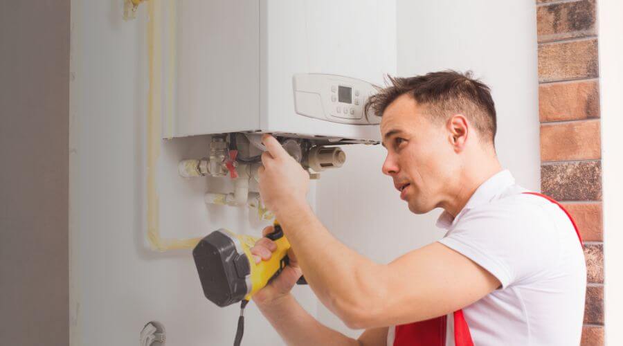 Local water heater installation in New Limerick, ME